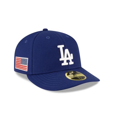 Los Angeles Dodgers Gorra | New Era MLB Crystals From Swarovski Flag Low Profile 59fifty Fitted Cap Mexico - Azules